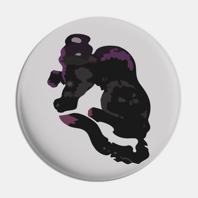 Ink blot animal Pin by moonmorph