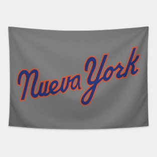 Los Mets de Nueva York - 80s Scirpt Tapestry