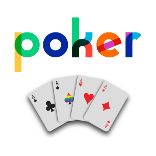 LGBT Poker Player T-Shirt