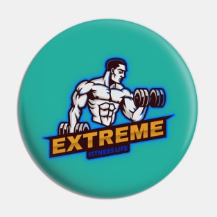 Extreme Fitness Life Design T-shirt Coffee Mug Apparel Notebook Sticker Gift Mobile Cover Pin