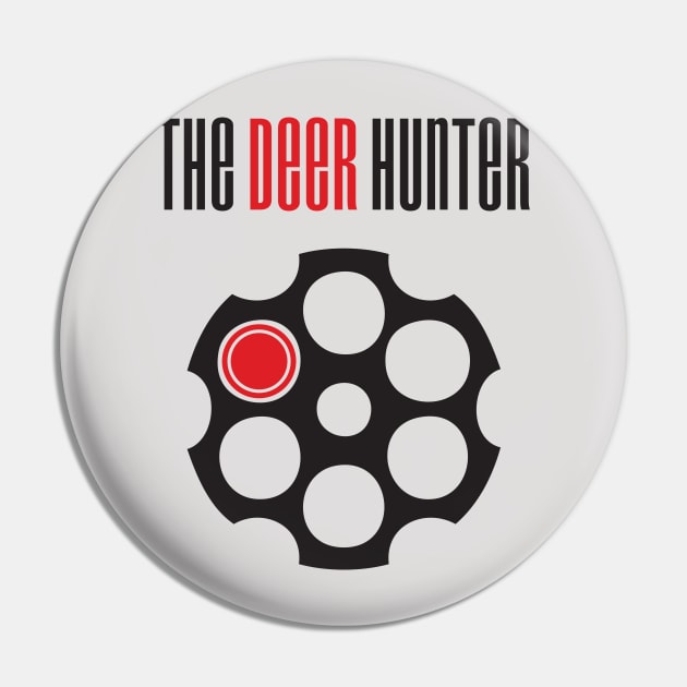 The Deer Hunter - Alternative Movie Poster Pin by MoviePosterBoy