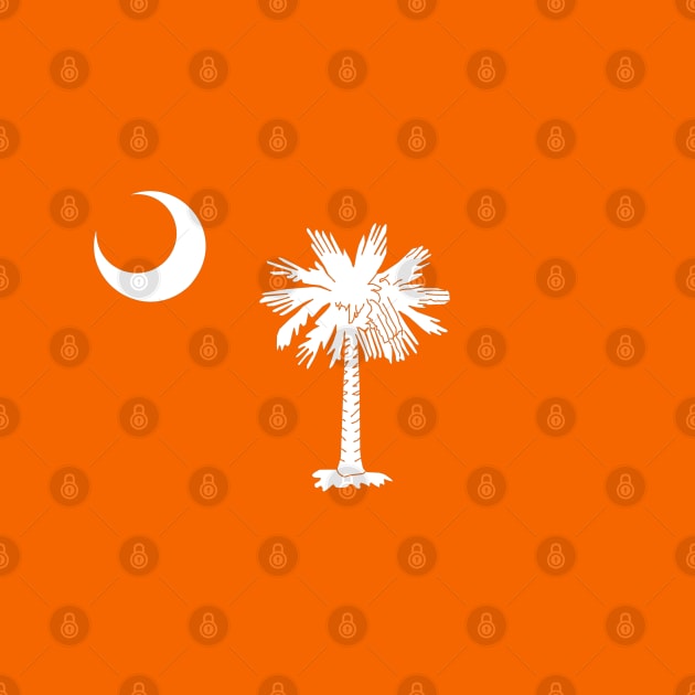 Flag of South Carolina - Orange by brigadeiro