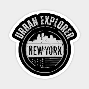 New York Urban Explorer Magnet