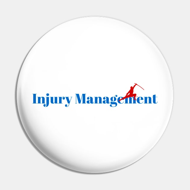 The Injury Management Ninja Pin by ArtDesignDE