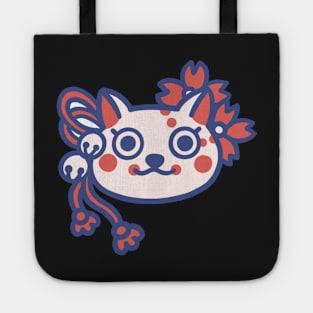 Japanise cat mask Tote