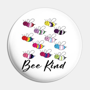 Bee LGBT Pride Bee Kind Pin