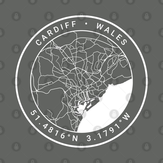 Cardiff Map by Ryan-Cox