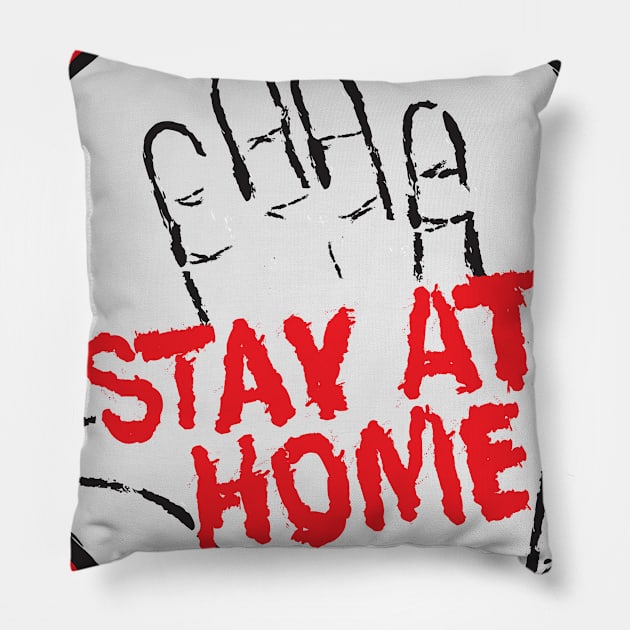 stay at home Pillow by carismashop