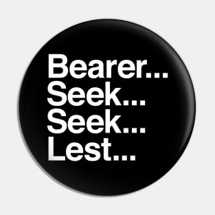 Bearer Seek Seek Lest Pin