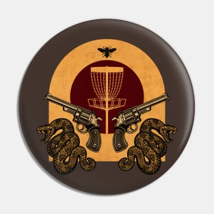 Disc Golf Shooter Team Pin