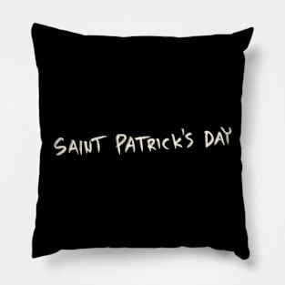 Saint Patrick’s Day Pillow