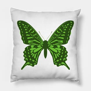 Copy of Butterfly, green Pillow