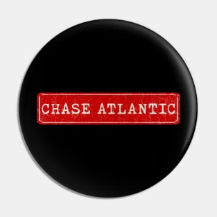 vintage retro plate Chase Atlantic Pin