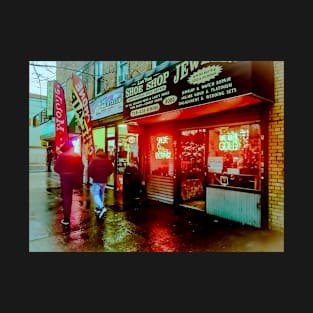 Fluo Rainy Days Flatbush Brooklyn NYC T-Shirt