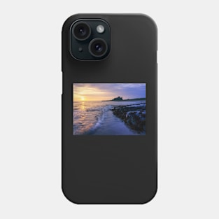 Bamburgh Castle Sunrise Phone Case