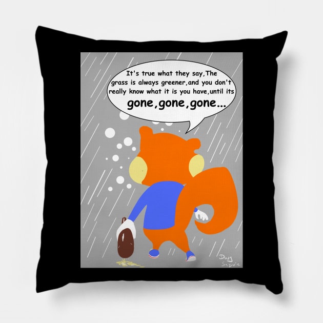 Conker's ending Pillow by DougSQ