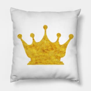 Golden Crown Pillow