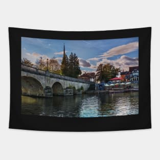 Wallingford Bridge Into The Town Tapestry