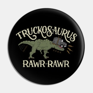 Truckosaurus Pin