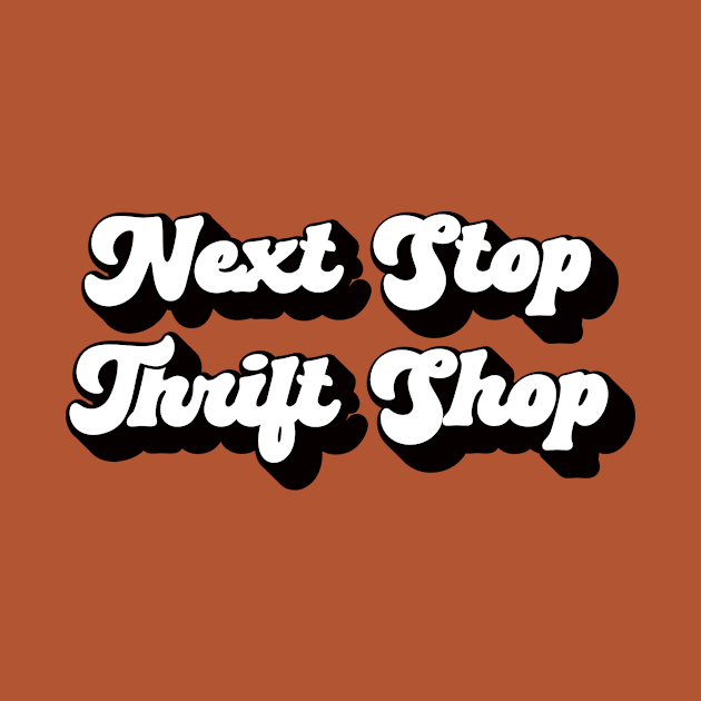 Lispe Next Stop Thrift Shop dark shadow by Lispe