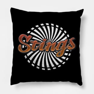 Art drawing - (Stings) Pillow