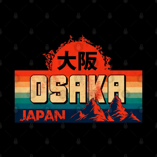 Osaka City Japan by CTShirts