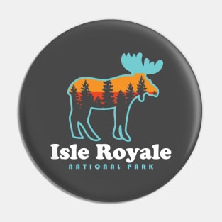 Isle Royale National Park Moose Pin