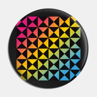 Rainbow Triangle Pattern v1 Pin