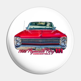 1968 Plymouth Fury III Convertible Pin