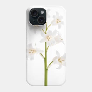 White bluebell Phone Case