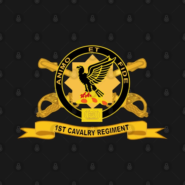 1st Cavalry Regiment w Br - Ribbon by twix123844