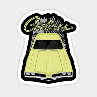 Oldsmobile Cutlass 1969 - yellow Magnet