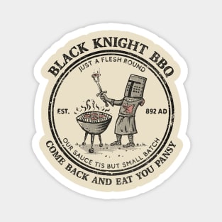 Black Knight BBQ Magnet