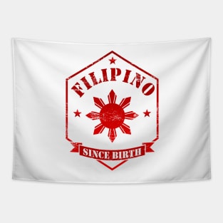 Filipino Since Birth Design Tapestry