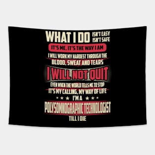 Polysomnographic Technologist What i Do Tapestry