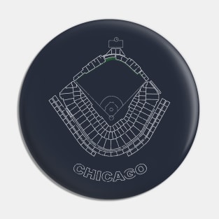 Wrigley - white Pin