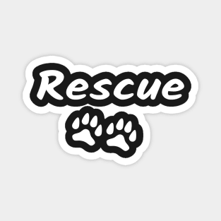 Rescue Dog, Love Dogs, Gift For Dog Mom Magnet