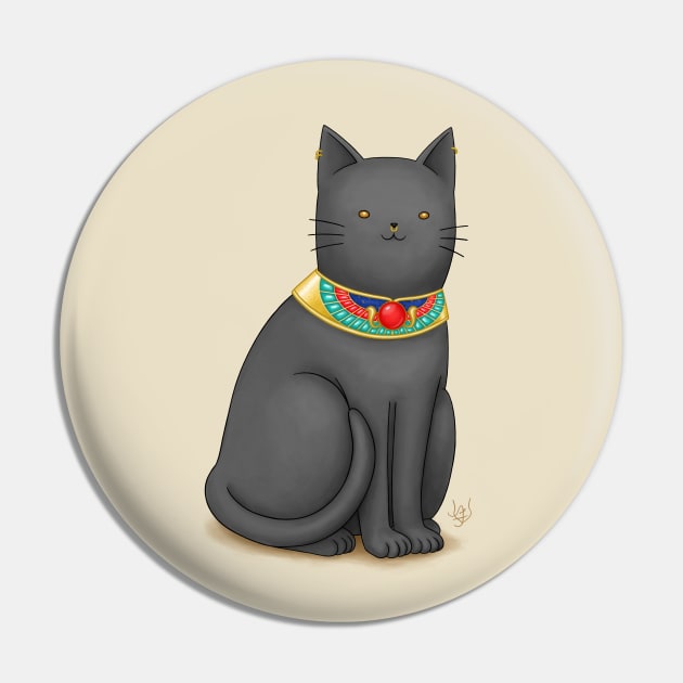 Cute Bastet Pin by BastetLand