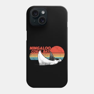 Ningaloo Coral Bay Manta Ray Phone Case