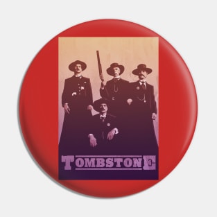 Tombstone Retro Pin