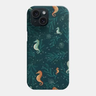 Seaweed midnight Phone Case