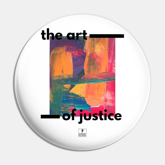 Art of Justice Canvas Pin by OCJF