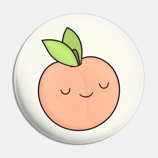 Happy Peach Pin