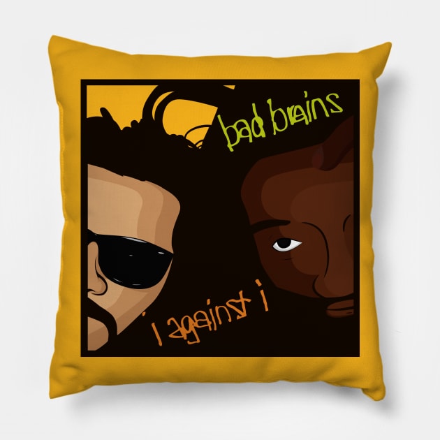 I Against I Pillow by ljrocks3@gmail.com