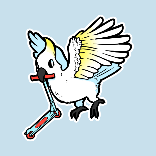 Rad Cockatoo by arkay9