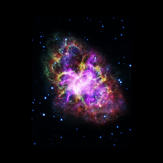 Crab Nebula 90 by RockettGraph1cs