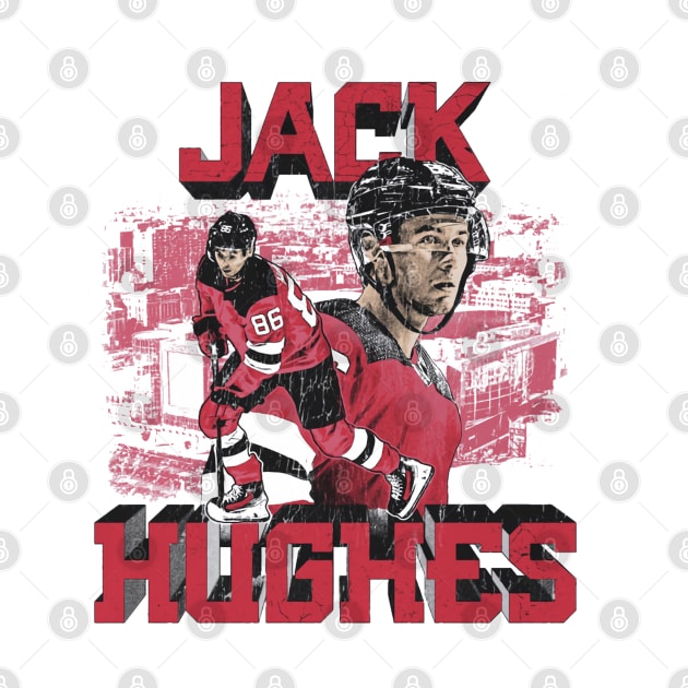 Jack Hughes New Jersey Block by ClarityMacaws