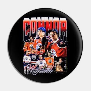 Connor McDavid Retro Bootleg Pin