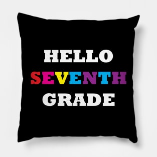 seventh grade t shirt Pillow