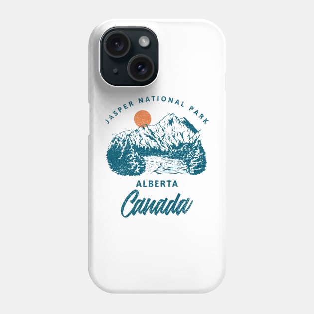 Jasper National Park Alberta Canada Phone Case by Photomisak72